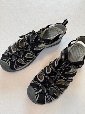 KEEN Women’s Closed Toe Whisper Waterproof Hiking Sandals. EUC Size 9.5
